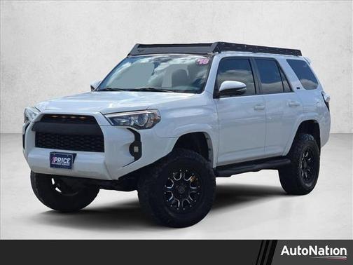 Super White 2018 Toyota 4Runner SR5 Premium