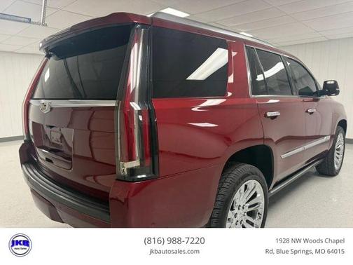 Burgundy 2019 Cadillac Escalade Premium Luxury