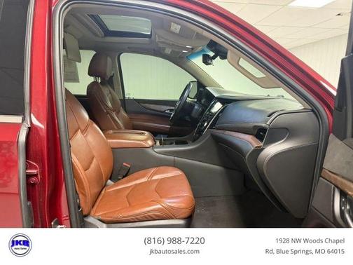Burgundy 2019 Cadillac Escalade Premium Luxury