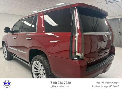 Burgundy 2019 Cadillac Escalade Premium Luxury