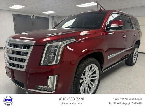 Burgundy 2019 Cadillac Escalade Premium Luxury