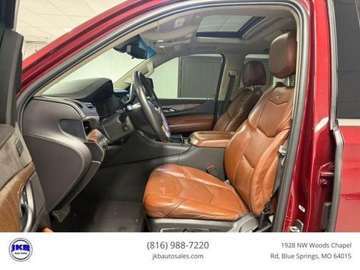 Burgundy 2019 Cadillac Escalade Premium Luxury
