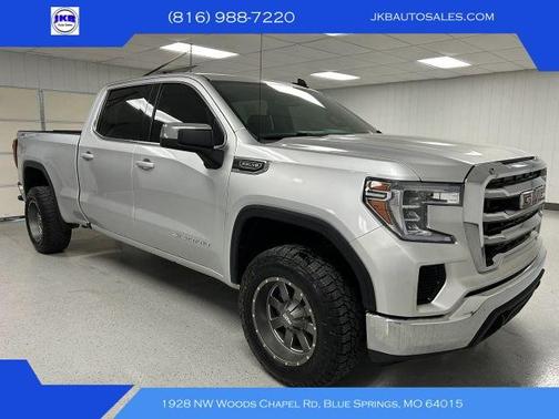 Silver 2021 GMC Sierra 1500 SLE