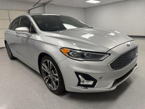Silver 2019 Ford Fusion Titanium