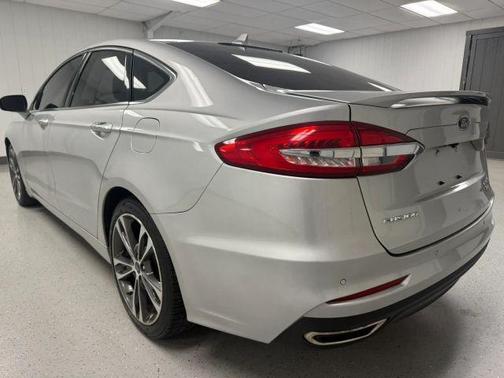 Silver 2019 Ford Fusion Titanium