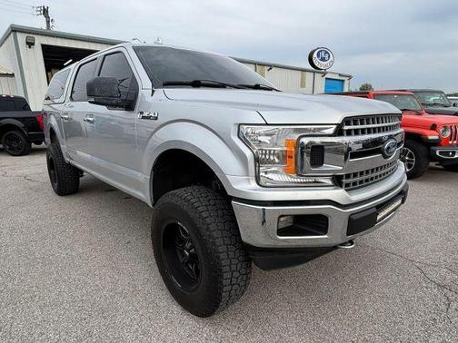 Silver 2018 Ford F-150 XLT