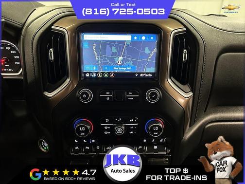 Black 2019 Chevrolet Silverado 1500 High Country