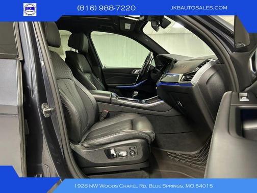 Gray 2021 BMW X5 M50i