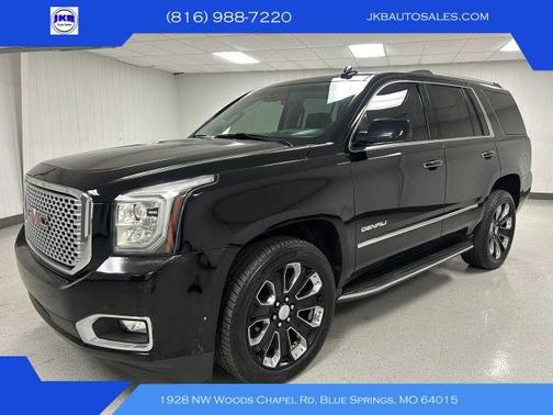 Black 2015 GMC Yukon Denali