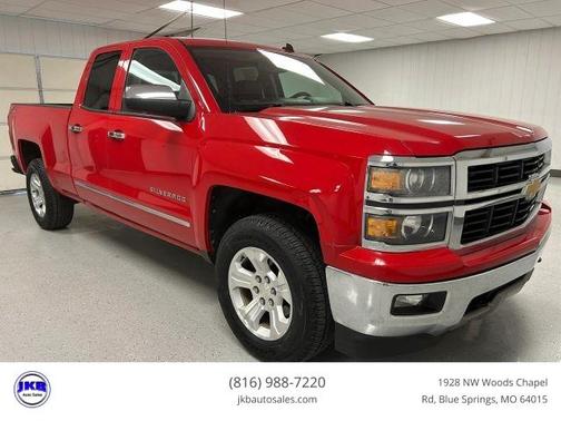 Red 2014 Chevrolet Silverado 1500 LTZ