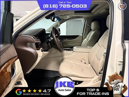 White Diamond Tri-Coat 2015 Cadillac Escalade Premium
