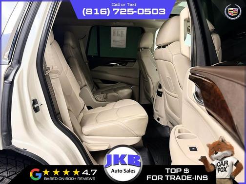 White Diamond Tri-Coat 2015 Cadillac Escalade Premium
