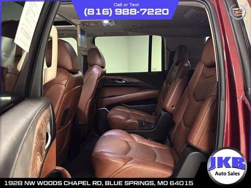 Red 2019 Cadillac Escalade ESV Premium Luxury