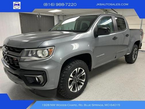 Gray 2022 Chevrolet Colorado Z71