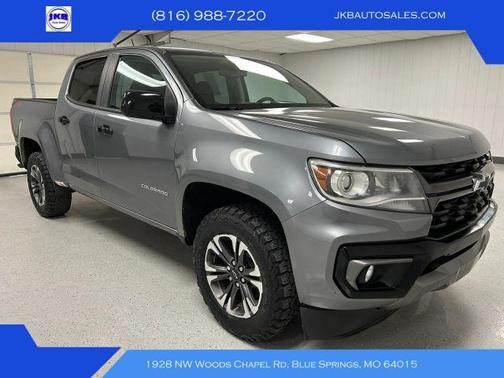 Gray 2022 Chevrolet Colorado Z71