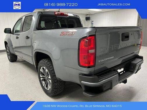 Gray 2022 Chevrolet Colorado Z71