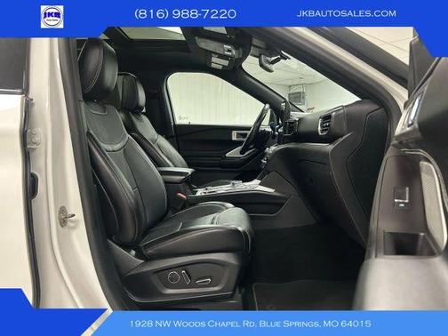 White 2020 Ford Explorer ST
