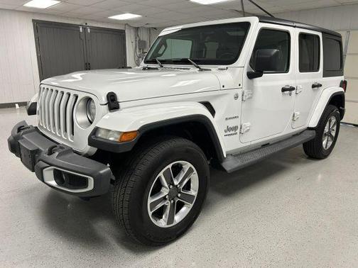 White 2019 Jeep Wrangler Unlimited Sahara