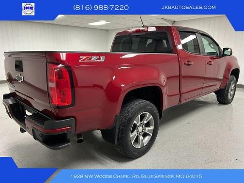 Burgundy 2019 Chevrolet Colorado Z71
