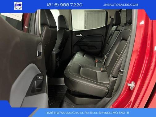 Burgundy 2019 Chevrolet Colorado Z71