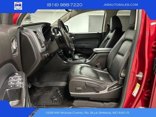 Burgundy 2019 Chevrolet Colorado Z71