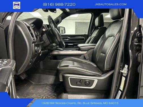 Black 2020 RAM 1500 Laramie