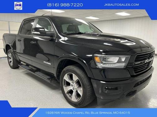 Black 2020 RAM 1500 Laramie