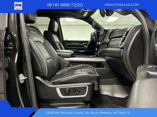 Black 2020 RAM 1500 Laramie