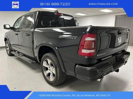 Black 2020 RAM 1500 Laramie
