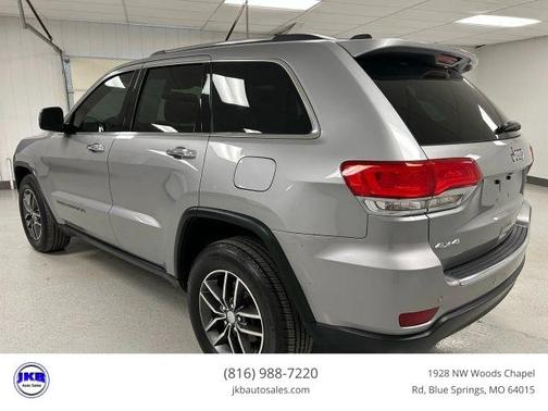 Silver 2017 Jeep Grand Cherokee Limited