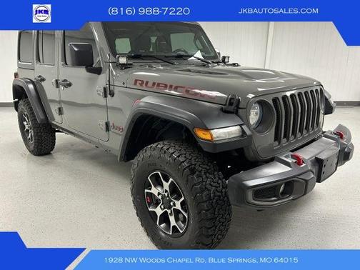 Gray 2019 Jeep Wrangler Unlimited Rubicon