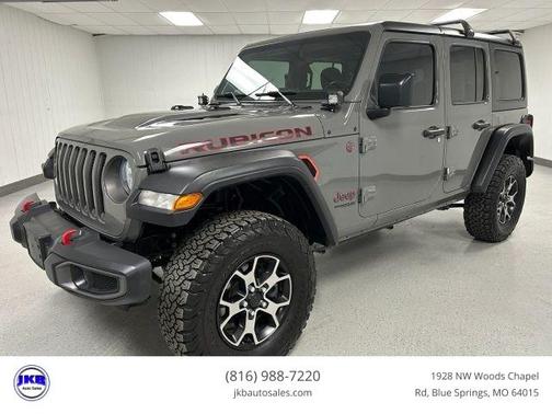Gray 2019 Jeep Wrangler Unlimited Rubicon