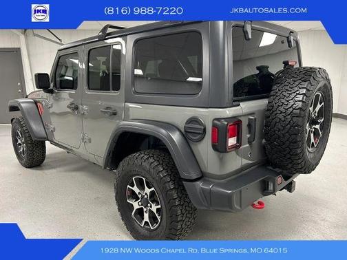 Gray 2019 Jeep Wrangler Unlimited Rubicon