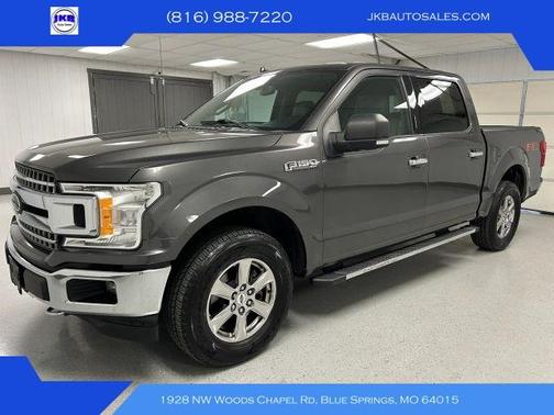Gray 2018 Ford F-150 XLT
