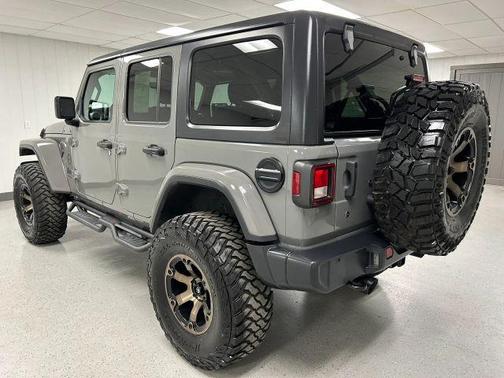 Gray 2018 Jeep Wrangler Unlimited Sahara