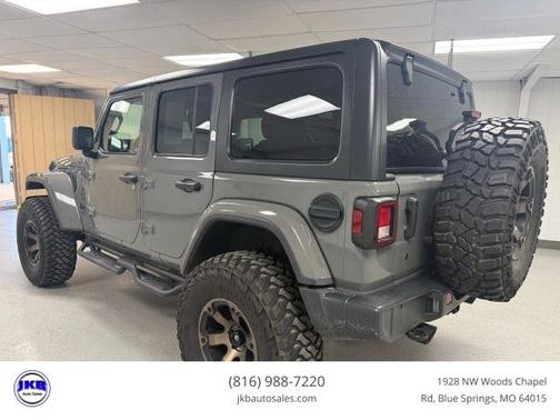 Gray 2018 Jeep Wrangler Unlimited Sahara