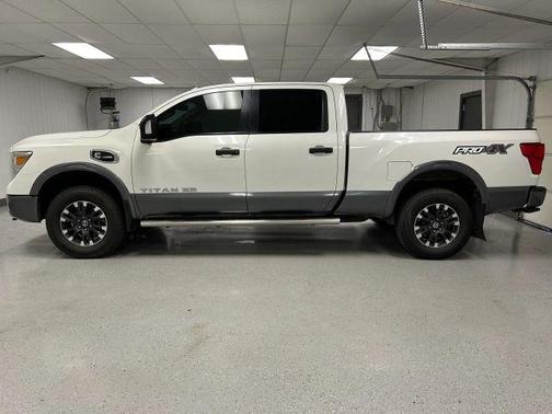 White 2019 Nissan Titan XD PRO-4X