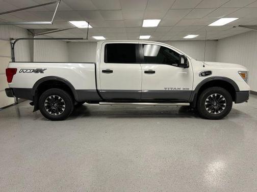 White 2019 Nissan Titan XD PRO-4X