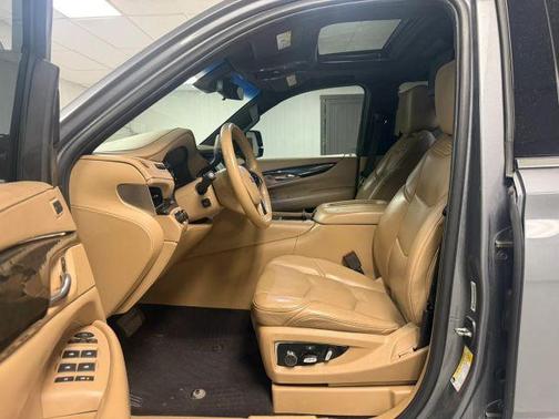 Gray 2018 Cadillac Escalade ESV Platinum