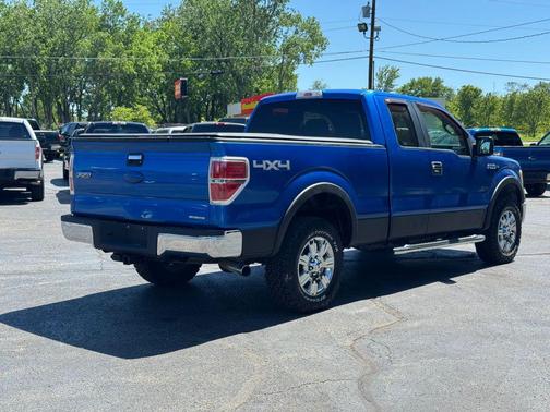 Blue 2011 Ford F-150 XLT