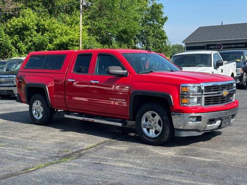 Red 2015 Chevrolet Silverado 1500 2LT