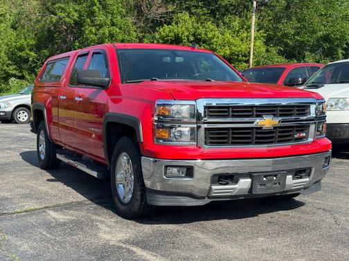 Red 2015 Chevrolet Silverado 1500 2LT