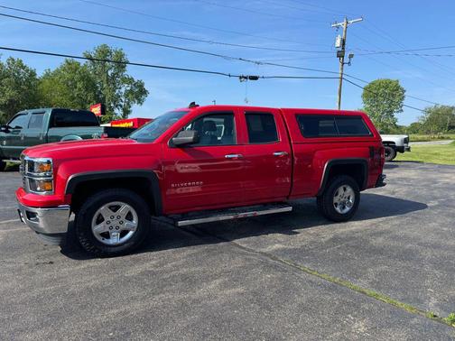 Red 2015 Chevrolet Silverado 1500 2LT