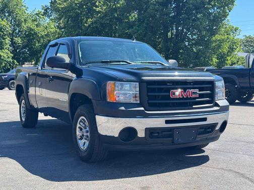 Gray 2009 GMC Sierra 1500 Work Truck Extended Cab