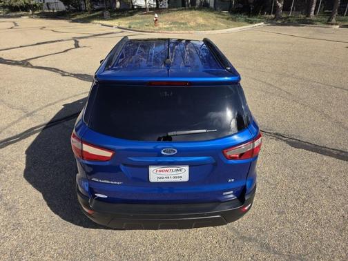 Blue 2019 Ford EcoSport SE