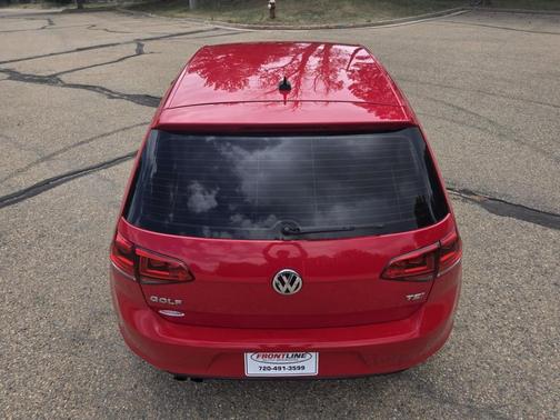 Red 2015 Volkswagen Golf TSI S 4-Door
