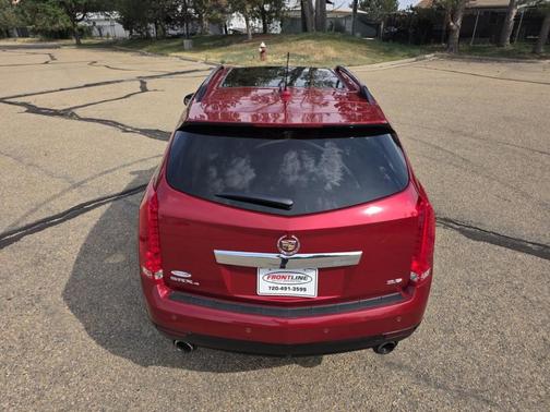 Red 2016 Cadillac SRX Luxury Collection