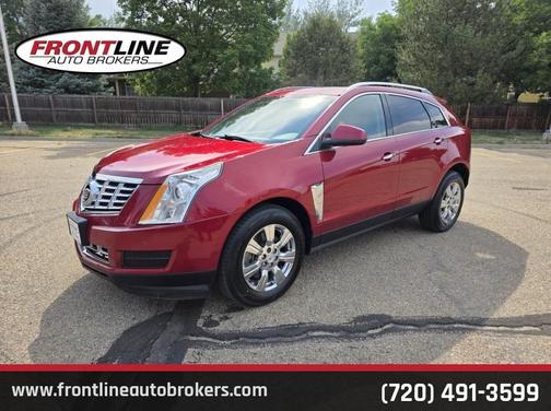 Red 2016 Cadillac SRX Luxury Collection
