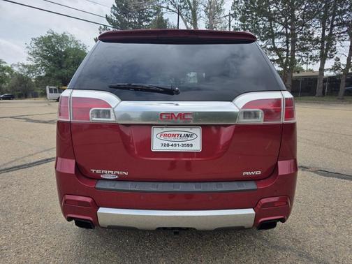 Red 2015 GMC Terrain Denali