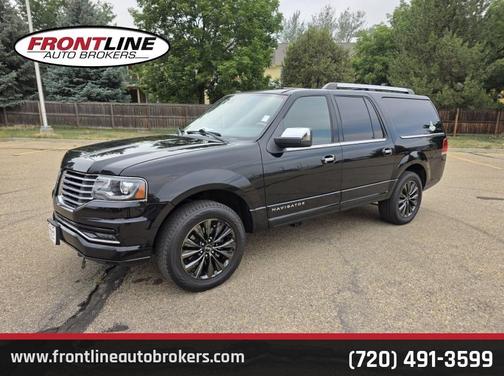 Black 2017 Lincoln Navigator L Select